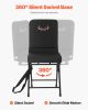 VEVOR Hunting Chair, 360° Silent Swivel, Foldable Lightweight Portable Blind Chair, Heavy-Duty Steel Frame Ground Stool Seat
