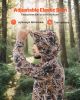 VEVOR Camo Hoodie, Medium Size, Men Pullover Hooded Sweatshirt, Moisture Wicking & Breathable, Quick-dry, Hiking Fishing Shirt with Hood