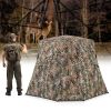 360Â° One Way See Through Ground Hunting Blind for Deer and Turkey Hunting