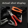 Professional Stainless Steel Pliers Tool Set: Multi-function Knife, Nylon Sheath, Etc. - The Perfect Gift For Camping, Survival, Hiking, Etc.!